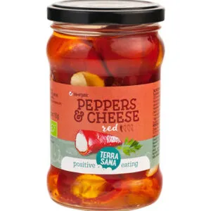 Terrasana Rode Peper Gevuld Bio (270 gr)