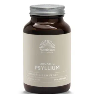 Mattisson Psyllium Husk 750Mg Bio (90 vega capsules)
