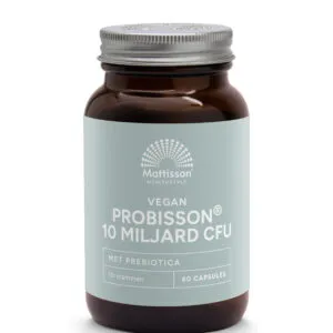 Mattisson Probiotica 1000Mg 10Miljard Cfu Met Prebiotica (60 vega capsules)