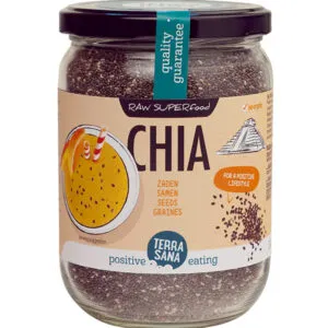 Terrasana Raw Chia Zaad In Glas Bio (330 gr)