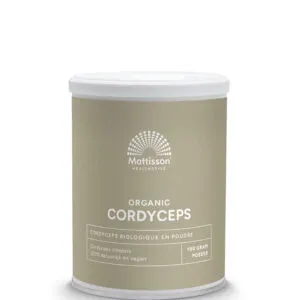Mattisson Cordyceps Powder - Cordyceps Sinensis Organic Bio (100 gr)
