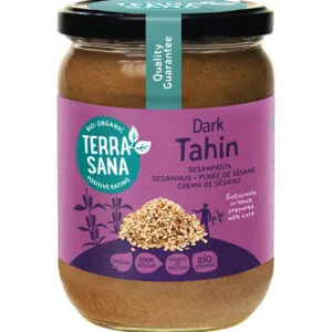 TerraSana Tahin bruin sesampasta zonder zout bio (500 gr)
