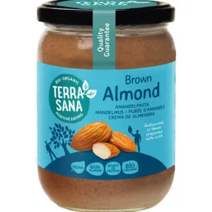 TerraSana Amandelpasta zonder zout bio (500 gr)