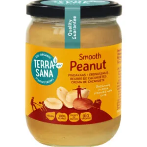 TerraSana Pindakaas fijn zonder zout bio (500 gr)