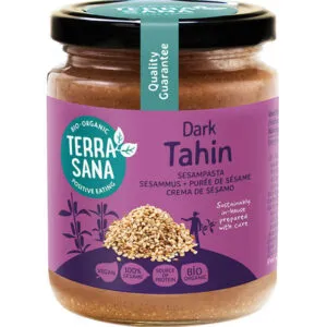 TerraSana Tahin bruin sesampasta zonder zout bio (250 gr)