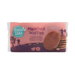 TerraSana Hazelnootwafels bio (175 gr)