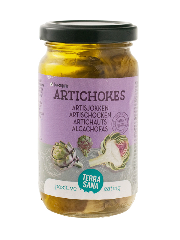 Terrasana Artisjokken In Olijfolie Bio (170 gr)