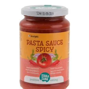 Terrasana Tomatensaus Pikant Bio (340 gr)