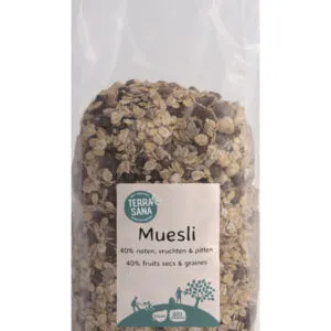 Terrasana Muesli Noten & Zuidvruchten Bio (1000 gr)