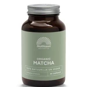 Mattisson Matcha 500Mg Camillia Sinensis Bio (90 vega capsules)