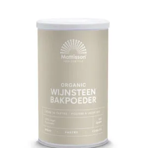 Mattisson Wijnsteenbakpoeder Bio (180 gr)