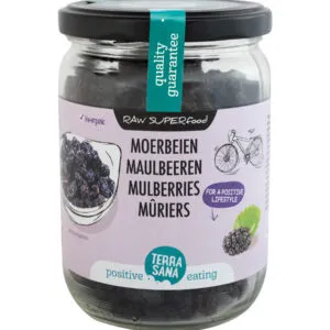 Terrasana Moerbei Bessen Zwart Bio (190 gr)