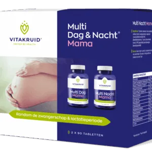 Vitakruid Multi Dag & Nacht Mama 100% Vegan (2 X 90 tabletten)