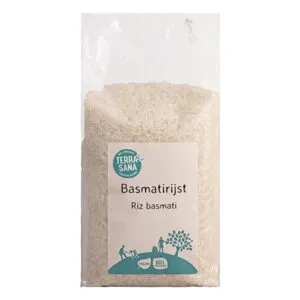 TerraSana Basmati rijst wit bio (1000 gr)