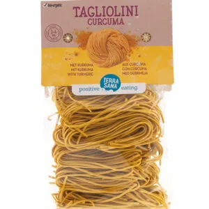 Terrasana Tagliolini Curcuma Tarwe Met Curcuma Bio (250 gr)