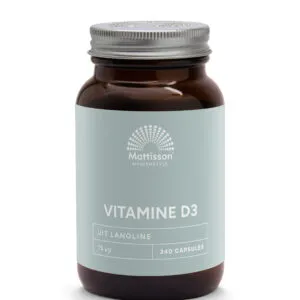 Mattisson Vitamine D3 75 Mcg 3000Ie (240 capsules)