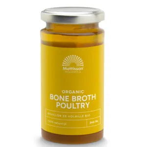 Mattisson Organic Poultry Bone Broth - Botten Boullion Gevog (240 ml)