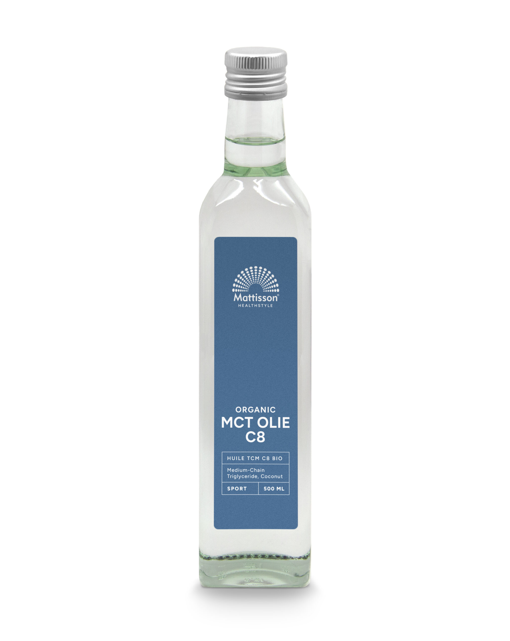 Mattisson Mct Olie C8 - Coconut Pure - 99% Caprylic Acid Bio (500 ml)