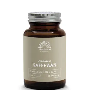 Mattisson Organic Saffraan 30Mg Bio (60 vega capsules)