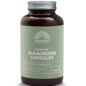 Mattisson Biologisch Alkagreens (180 vega capsules)