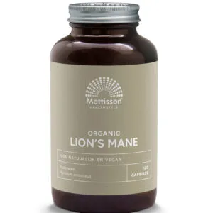 Mattisson Biologische Lion'S Mane 500Mg (120 capsules)