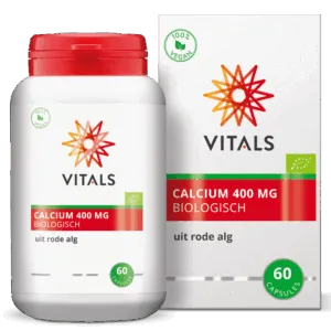 Vitals Calcium 400 mg Biologisch (60 capsules)