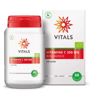 Vitals Vitamine C 250 mg Biologisch (60 capsules)