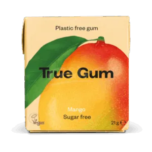 True Gum Mango suikervrij (21 gr)