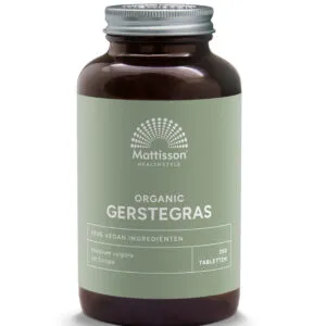 Mattisson Gerstegras Barleygrass Europa 400 Mg Bio (350 tabletten)