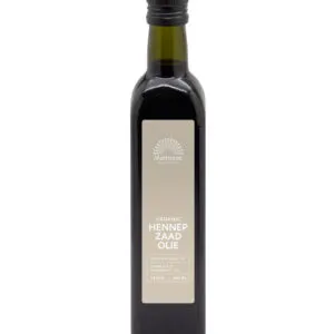 Mattisson Hennepzaadolie Raw Koudgeperst Bio (500 ml)