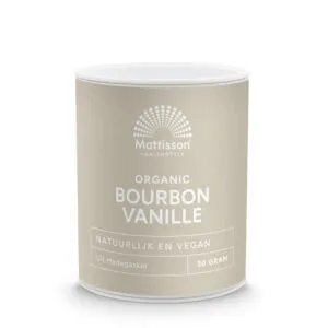 Mattisson Bourbon Vanille Poeder Bio (30 gr)