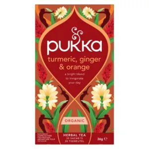 Pukka Organic Teas Turmeric, Ginger & Orange (20 zakjes)