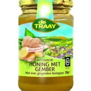 De Traay Honing met gember bio (350 gr)