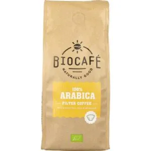 Biocafé Filterkoffie 100% arabica bio (250 gr)