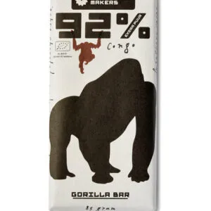 Chocolatemakers Gorilla Bar Extra Puur 92% Bio (85 gr)