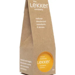 The Lekker Company Deodorant mandarijn & citroen (30 ml)