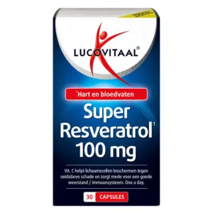 Lucovitaal Super Resveratrol 100mg (30 capsules)