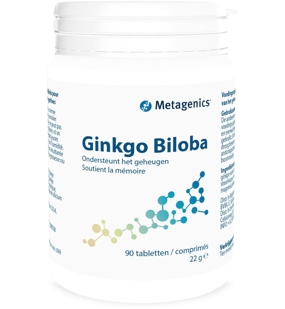 Metagenics Ginkgo Biloba (90 tabletten)