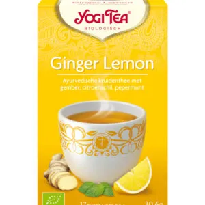 Yogi Tea Ginger lemon munt bio (17 stuks)
