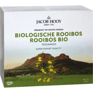 Jacob Hooy Biologische Rooibosthee (80 zakjes)