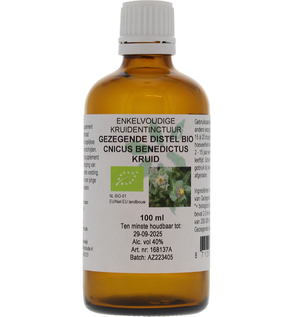 Natura Sanat Cnicus benedictus / gezegende distel tinctuur bio (100 ml)