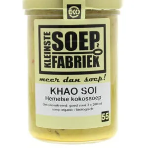 Kleinstesoepfabriek Khao Soi Hemelse Soep Bio (400 ml)