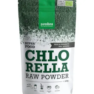 Purasana Chlorella Poeder/Poudre Vegan Bio (200 gr)