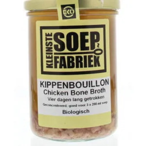 Kleinstesoepfabriek Kippenbouillon Bio (400 ml)