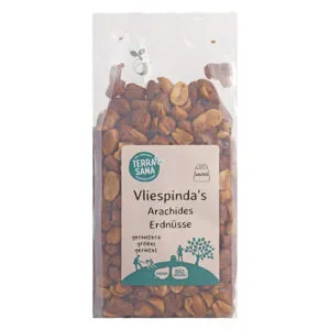 TerraSana Pinda vlies met zout geroosterd bio (250 gr)