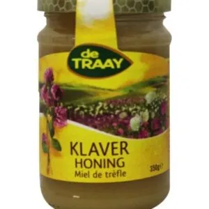 De Traay Klaverhoning creme (350 gr)