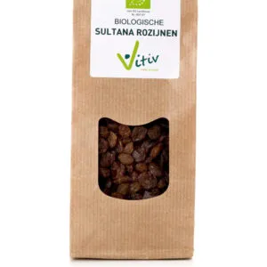 Vitiv Sultana Rozijnen Bio (250 gr)