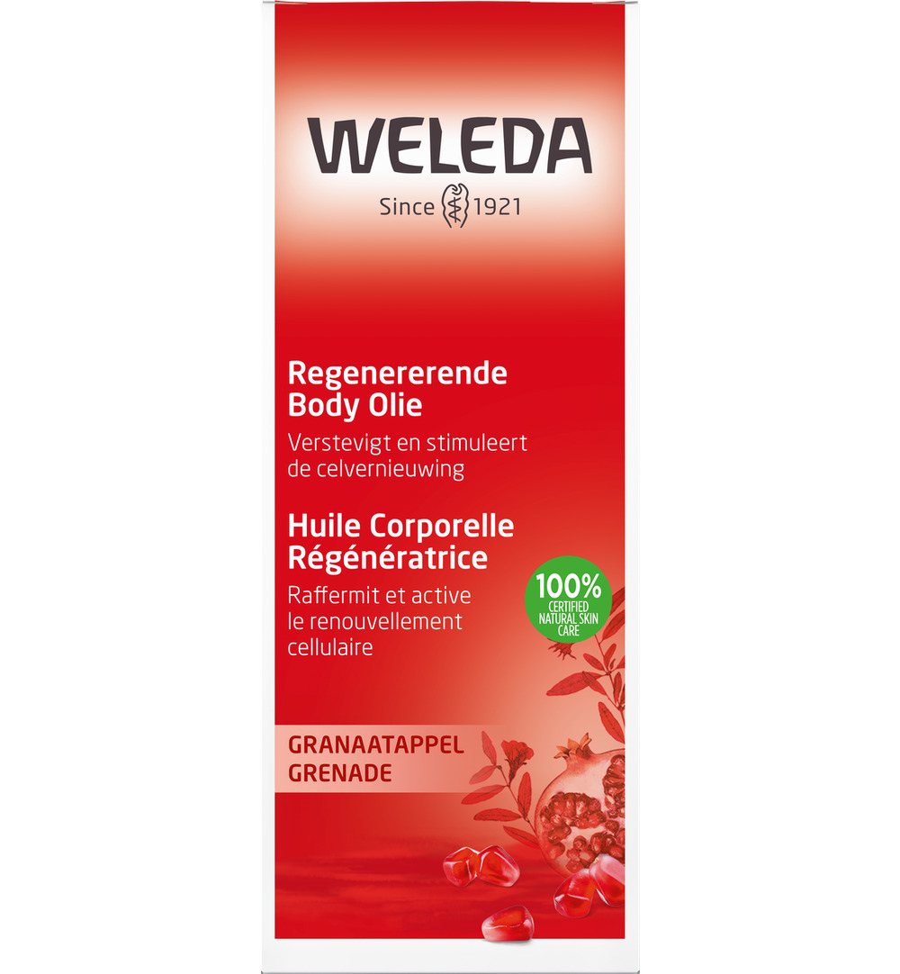 WELEDAgranaatappel regenererende body olie (100 ml)