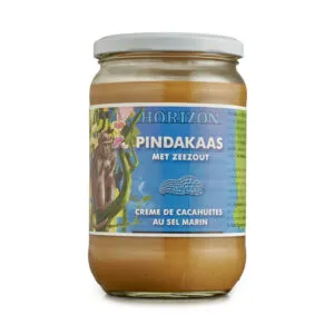Horizon Pindakaas met zeezout eko bio (650 gr)