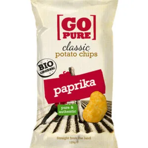 Go Pure Chips paprika bio (125 gr)